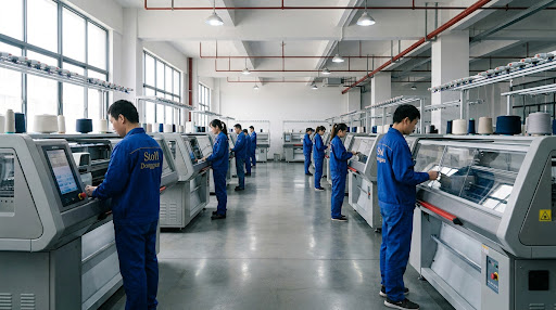 Factory interior